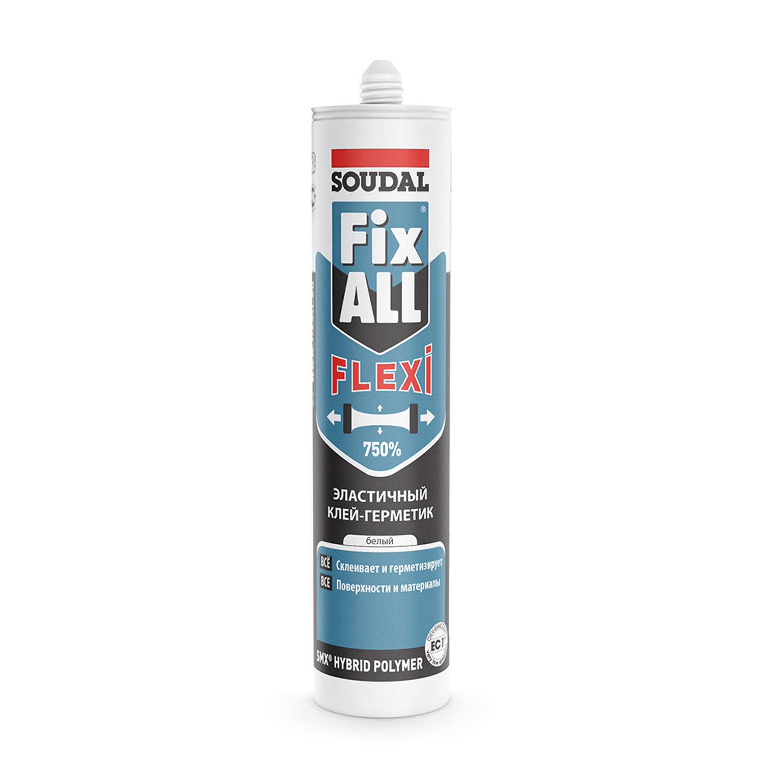 Клей-герметик универсальный Soudal Fix All Flexi белый 290 мл