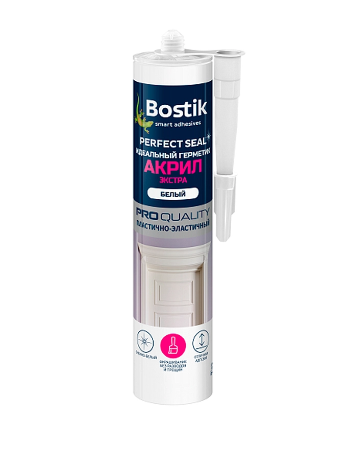 ценоваяГерметик акриловый Bostik Perfect Seal Экстра белый 280 мл