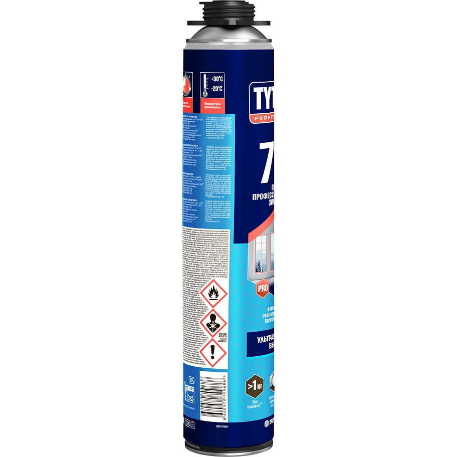 Пена профессиональная Tytan Professional 70 зимняя 870 мл