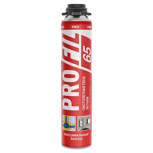 Пена профессиональная Soudal Profil 820 мл. выход 65 л