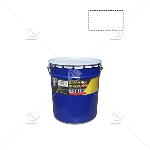 Краска Дорожная АК-511 (ТПО ЛКМ) белая 25кг 