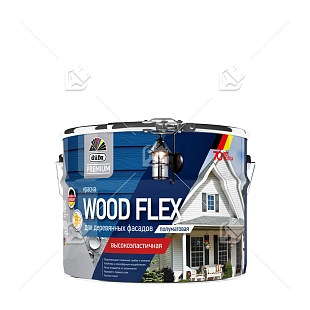 Краска фасадная Dufa Premium Wood Flex база 1 полуматовая 9 л