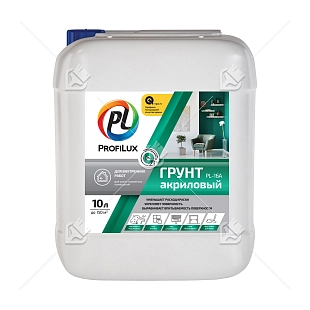 Грунт для внутренних работ акриловый Profilux PL-16A 10 л.
