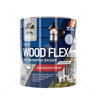 Краска фасадная Dufa Premium Wood Flex база 1 полуматовая 0,9 л