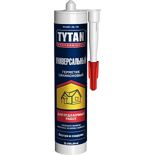 Герметик силиконовый универсальный Tytan Professional белый 280 мл